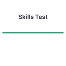 Skills Test