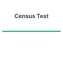 Census Test